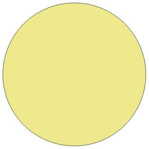 English Elm Wren Activity Table for Kids - Durable, Height Adjustable Design Perfect for Classrooms & Playrooms Yellow 60" Round XU-A60-RND-YEL-T-P-GG