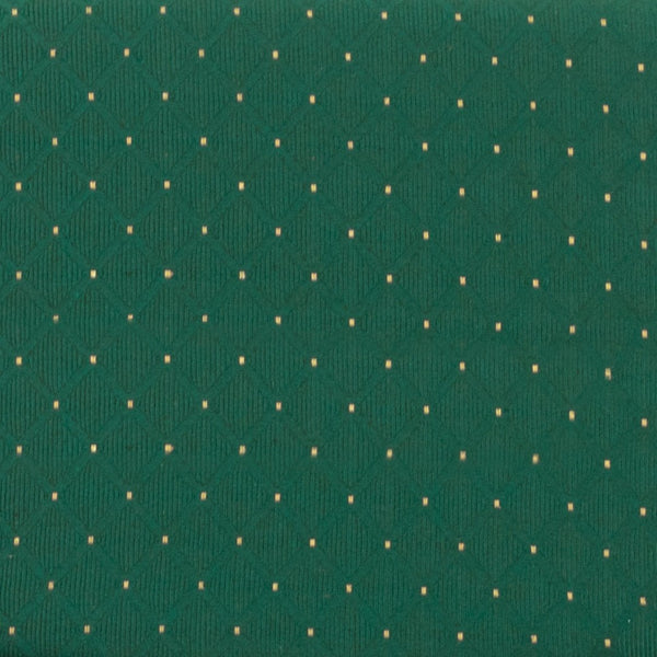 English Elm HERCULES Series 18.5''W Church Chair – Comfortable, Durable Seating with Book Rack & Steel Frame Green Patterned Fabric/Gold Vein Frame XU-CH-60096-GN-BAS-GG