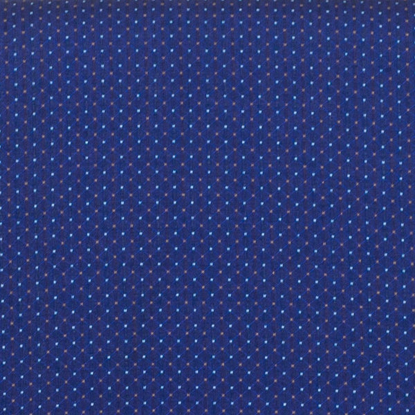 English Elm HERCULES Series 18.5''W Church Chair – Comfortable, Durable Seating with Book Rack & Steel Frame Navy Blue Patterned Fabric/Gold Vein Frame XU-CH-60096-NVY-DOT-BAS-GG