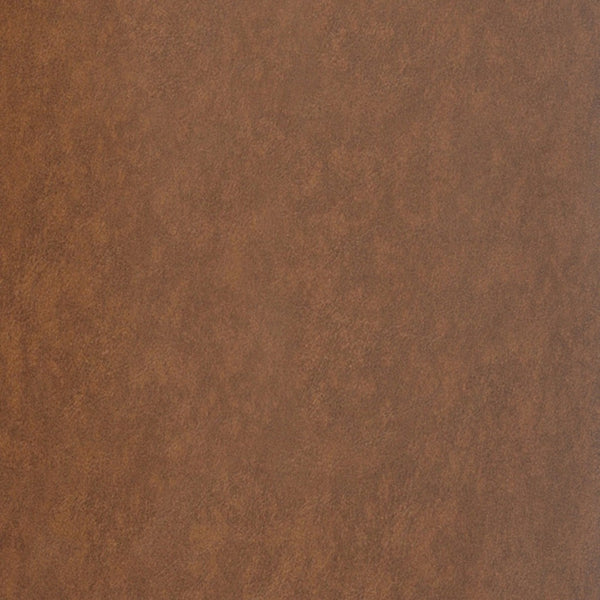 English Elm Bruno Double Ring Chrome Barstool with Swivel Seat – Durable, Stylish Seating for Bars & Homes Weathered Brown XU-D-100-WBRN-GG