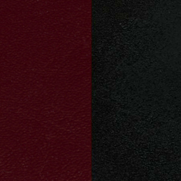 English Elm HERCULES Heavy-Duty Metal Barstool with Comfortable Padded Seat and Supportive Grid Back Design Burgundy Vinyl Seat/Black Metal Frame XU-DG-60116-GRD-BAR-BURV-GG