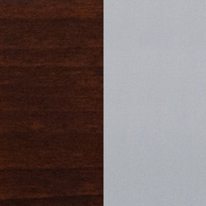 English Elm HERCULES Series Durable Metal Restaurant Chair with Slat Back Design for Modern Dining Spaces Walnut Wood Seat/Silver Frame XU-DG-60401-WALW-GG