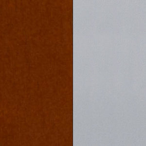 English Elm HERCULES Series Durable Metal Barstool with Slat Back Design - Ideal for Restaurants and Home Use Cherry Wood Seat/Silver Frame XU-DG-60402-BAR-CHYW-GG