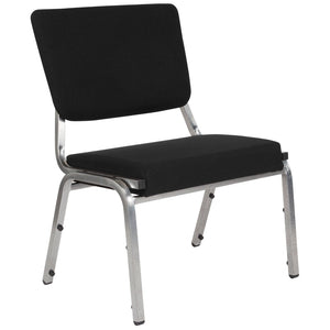 English Elm HERCULES Bariatric Medical Reception Chair - 1000 lb Capacity, Antimicrobial Fabric, Durable Design XU-DG-60442-660-2-BK-GG