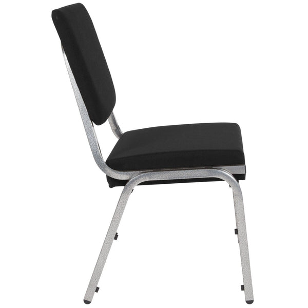 English Elm HERCULES Bariatric Medical Reception Chair - 1000 lb Capacity, Antimicrobial Fabric, Durable Design XU-DG-60442-660-2-BK-GG