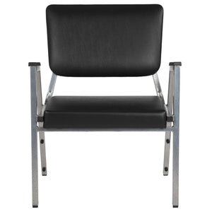English Elm HERCULES Bariatric Reception Chair - 1000 lb Capacity, Antimicrobial Vinyl, Durable & Stackable Design XU-DG-60443-670-2-BV-GG