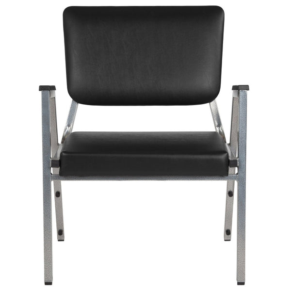 English Elm HERCULES Bariatric Reception Chair - 1000 lb Capacity, Antimicrobial Vinyl, Durable & Stackable Design XU-DG-60443-670-2-BV-GG