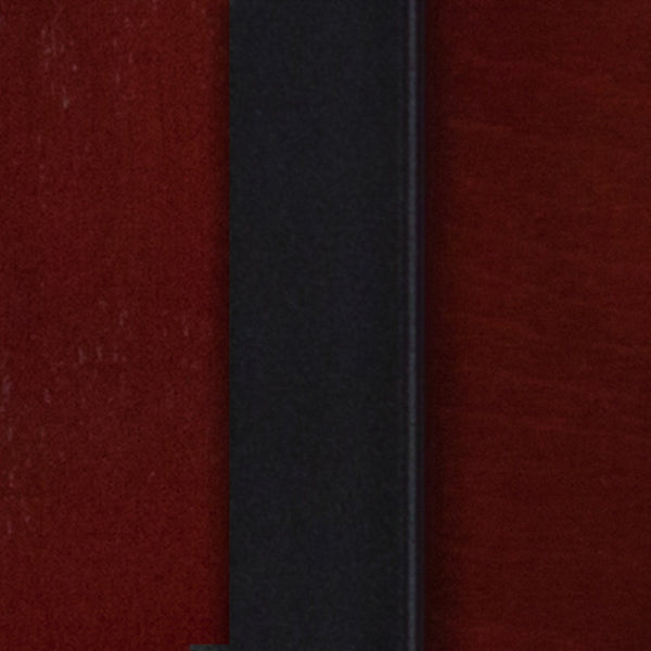 English Elm HERCULES Series Heavy-Duty Black Restaurant Barstool with Stylish Designer Back for Comfort & Durability Mahogany Wood Back/Mahogany Wood Seat/Black Metal Frame XU-DG-60515-MAH-BAR-MTL-GG