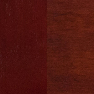 English Elm Darby Series Slat-Back Barstool - Elegant Mahogany Finish with Padded Comfort for Dining Spaces Mahogany Wood Seat/Mahogany Wood Frame XU-DG-W0108BBAR-MAH-MAH-GG