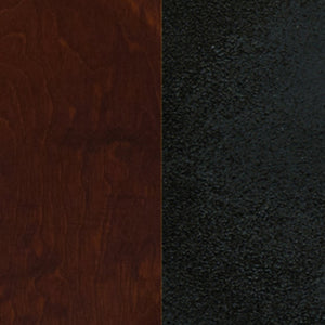 English Elm HERCULES Series Durable Metal Barstool with Comfortable Padded Seat for Restaurants and Home Use Walnut Wood Seat/Black Metal Frame XU-DG6R8BSCH-BAR-WALW-GG