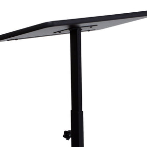 English Elm Mysta Adjustable Height Lectern with Mahogany Finish - Durable, Stylish, and Portable for Presentations XU-LECTERN-ADJ-GG