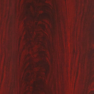 English Elm Stiles Durable Round Laminate Table Top with Sturdy Bar Height Base for Restaurant and Home Use Mahogany 36" Round XU-RD-36-MAHTB-TR24B-GG