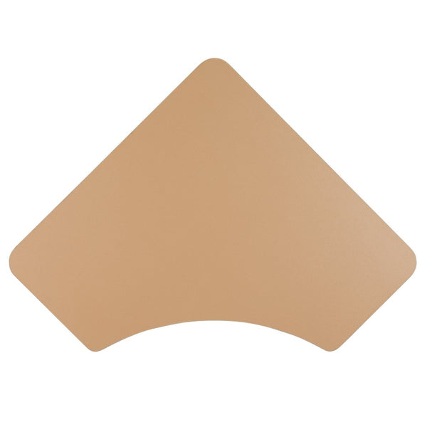 English Elm Billie Triangular Adjustable Student Desk - Perfect for Collaborative Learning in Home & Classroom Spaces XU-SF-1003-NAT-A-GG