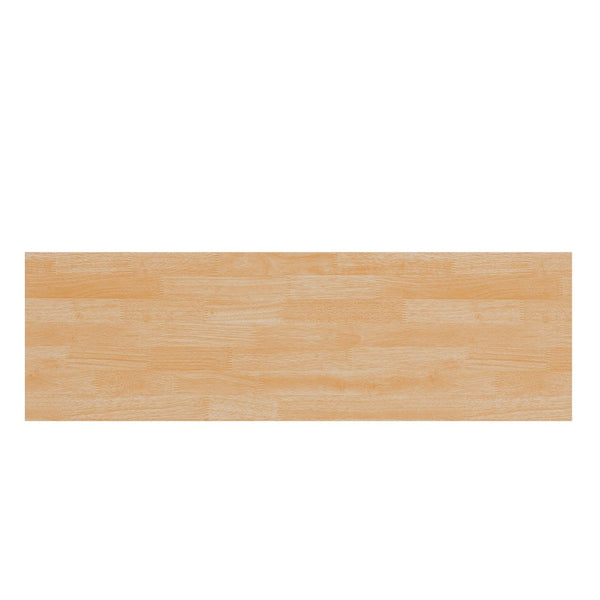 English Elm Trexm Farmhouse Buffet Sideboard with Five Drawers Dual Cabinets Adjustable Shelving White XW000032AAA