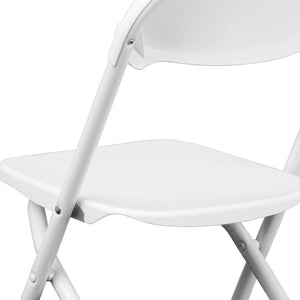 English Elm Timmy 2 Pack Kids Folding Chairs for Preschoolers – Lightweight, Durable, Easy to Store & Transport White 2-Y-KID-WH-GG