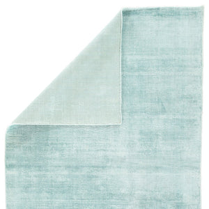 Jaipur Living Yasmin Yasmin Yas03 Handwoven Handmade 100% Viscose Solids Solid Indoor Rug Aqua 100% Viscose Rug127754