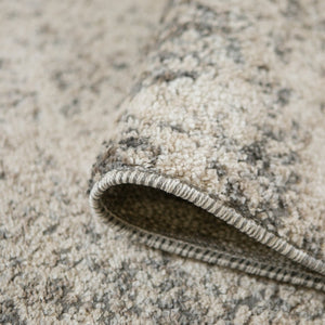 Amer Rugs Yasmin Contemporary Power-loom Area Rug With Abstract Design - Perfect For Any Living Space Decor Gray,Beige Polyester Yas1311511