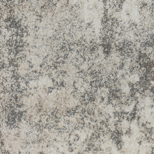 Amer Rugs Yasmin Contemporary Power-loom Area Rug With Abstract Design - Perfect For Any Living Space Decor Gray,Beige Polyester Yas1311511