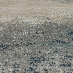 Amer Rugs Yasmin Contemporary Power-loom Area Rug With Abstract Design - Perfect For Any Living Space Decor Dark Blue,Gray Polyester Yas20913