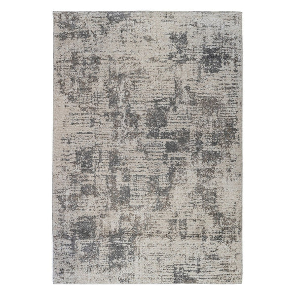 Amer Rugs Yasmin Contemporary Power-loom Area Rug With Abstract Design - Perfect For Any Living Space Decor Beige,Gray Polyester Yas35373