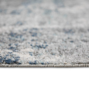 Amer Rugs Yasmin Contemporary Power-loom Area Rug With Abstract Design - Perfect For Any Living Space Decor Light Blue Polyester Yas4311511
