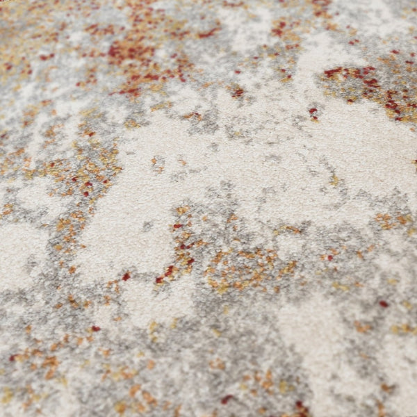 Amer Rugs Yasmin Contemporary Power-loom Area Rug With Abstract Design - Perfect For Any Living Space Decor Red,Cream Polyester Yas65373