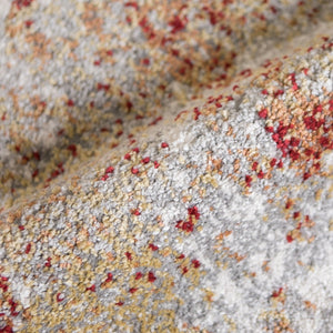 Amer Rugs Yasmin Contemporary Power-loom Area Rug With Abstract Design - Perfect For Any Living Space Decor Red,Cream Polyester Yas65373