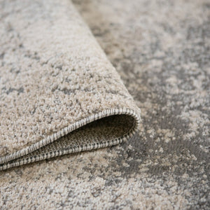 Amer Rugs Yasmin Contemporary Power-loom Area Rug With Abstract Design - Perfect For Any Living Space Decor Cream Polyester Yas80913