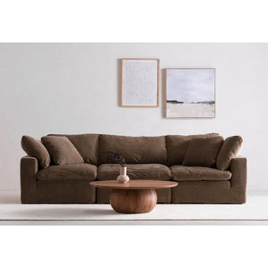 Moe's Home Clay Modular Sofa - Ultra-comfortable Performance Fabric Seating With Stain-resistant Technology Green Upholstery, 100% Polyester Resist Performance Fabric,Wood And Plywood Frame Yj-1026-16