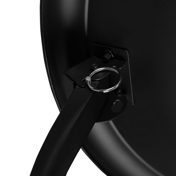 English Elm Chelton 22.5" Portable Wood Burning Fire Pit with Spark Screen, Poker & Foldable Design for Outdoor Fun YL-230-GG