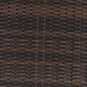 English Elm Olympia 45" Outdoor Propane Gas Fire Pit Table - 50,000 BTU with Stainless Steel Top & Wicker Base YO-GYM81008-BK-GG