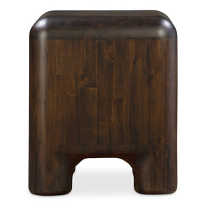 Moe's Home Rowan Nightstand - Timeless Acacia Elegance With Soft-close Drawers And Whimsical Charm Brown Solid Acacia,Acacia Veneer Over Mdf Back And Drawer Frame Yr-1016-20