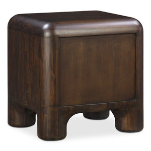 Moe's Home Rowan Nightstand - Timeless Acacia Elegance With Soft-close Drawers And Whimsical Charm Brown Solid Acacia,Acacia Veneer Over Mdf Back And Drawer Frame Yr-1016-20