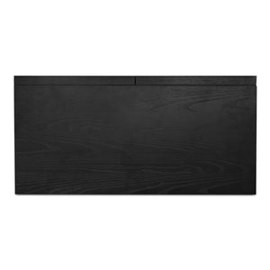 Moe's Home Charlotte Tall Cabinet - Elegant Two-tone Design With Tempered Glass Doors And Ample Storage Options Multicolor Solid Ash Door Frame,Drawer Handle,Ash Veneer Over Mdf Body,Oak Veneer Shelf And Inner Drawer Yr-1021-37