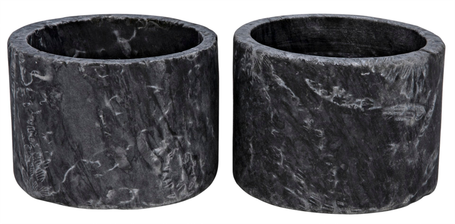 Noir Syma Marble Candle Holder - Thumbnail 5