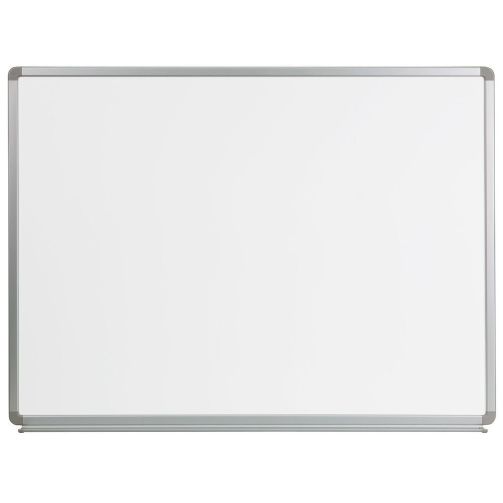 English Elm Cardim 4' W x 3' H Magnetic Dry Erase Board - Durable, Easy-Clean Whiteboard for Home & Office Use YU-90X120-WHITE-GG