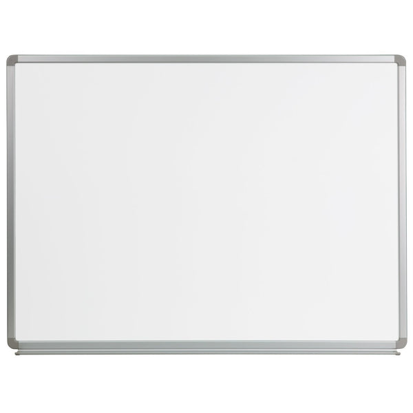 English Elm Cardim 4' W x 3' H Magnetic Dry Erase Board - Durable, Easy-Clean Whiteboard for Home & Office Use YU-90X120-WHITE-GG