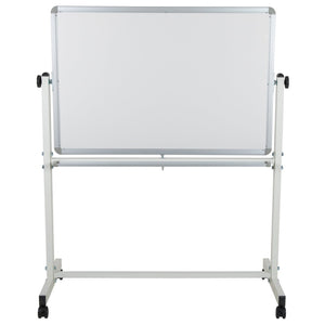 English Elm HERCULES Reversible Mobile Cork and Dry-Erase Board: Perfect for Classrooms and Meetings, 54.75"H Natural/White In Stock. Usually ships in 24 - 48 business hours YU-YCI-001-CK-GG