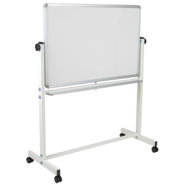 English Elm HERCULES Double-Sided Mobile Whiteboard with Magnetic Surface, Pen Tray & Smooth Mobility for All Spaces White In Stock. Usually ships in 24 - 48 business hours YU-YCI-001-GG