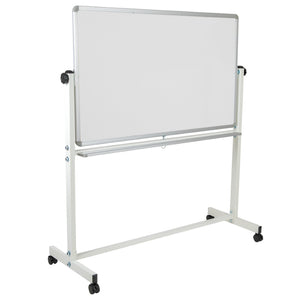 English Elm HERCULES Reversible Mobile Cork and Dry-Erase Board: Perfect for Classrooms and Meetings, 54.75"H Natural/White In Stock. Usually ships in 24 - 48 business hours YU-YCI-002-CK-GG