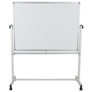 English Elm HERCULES Reversible Mobile Cork and Dry-Erase Board: Perfect for Classrooms and Meetings, 54.75"H Natural/White In Stock. Usually ships in 24 - 48 business hours YU-YCI-003-CK-GG