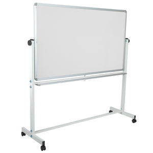 English Elm HERCULES Reversible Mobile Cork and Dry-Erase Board: Perfect for Classrooms and Meetings, 54.75"H Natural/White In Stock. Usually ships in 24 - 48 business hours YU-YCI-004-CK-GG