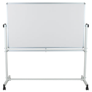 English Elm HERCULES Reversible Mobile Cork and Dry-Erase Board: Perfect for Classrooms and Meetings, 54.75"H Natural/White In Stock. Usually ships in 24 - 48 business hours YU-YCI-004-CK-GG