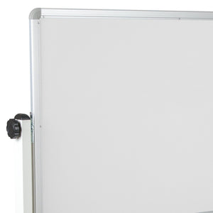 English Elm HERCULES Reversible Mobile Cork and Dry-Erase Board: Perfect for Classrooms and Meetings, 54.75"H Natural/White In Stock. Usually ships in 24 - 48 business hours YU-YCI-004-CK-GG