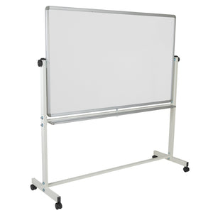 English Elm HERCULES Reversible Mobile Cork and Dry-Erase Board: Perfect for Classrooms and Meetings, 54.75"H Natural/White In Stock. Usually ships in 24 - 48 business hours YU-YCI-005-CK-GG