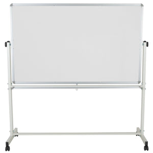 English Elm HERCULES Double-Sided Mobile Whiteboard with Magnetic Surface, Pen Tray & Smooth Mobility for All Spaces White In Stock. Usually ships in 24 - 48 business hours YU-YCI-005-GG