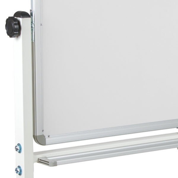 English Elm HERCULES Double-Sided Mobile Whiteboard with Magnetic Surface, Pen Tray & Smooth Mobility for All Spaces White In Stock. Usually ships in 24 - 48 business hours YU-YCI-005-GG