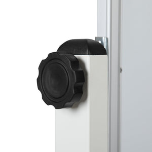 English Elm HERCULES Double-Sided Mobile Whiteboard with Magnetic Surface, Pen Tray & Smooth Mobility for All Spaces White In Stock. Usually ships in 24 - 48 business hours YU-YCI-005-GG