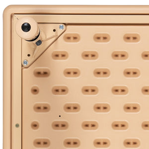 English Elm Wren Activity Table - Height Adjustable & Durable Design for Classroom, Playroom, or Home Learning Natural 24"W x 48"L YU-YCX-001-2-RECT-TBL-NAT-GG