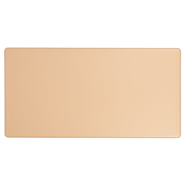 English Elm Emmy Height Adjustable Activity Table Set with 6 Chairs - Perfect for Kids' Learning & Creativity Natural 24"W x 48"L YU-YCX-0013-2-RECT-TBL-NAT-E-GG